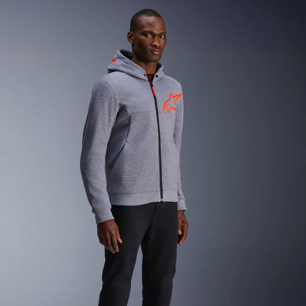 Jakna ALPINESTARS CHROME V2 SPORT sivo crvena 3XL