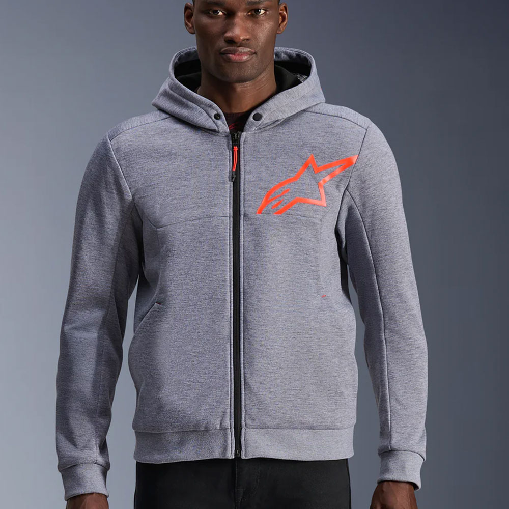 Jakna ALPINESTARS CHROME V2 SPORT sivo crvena 3XL