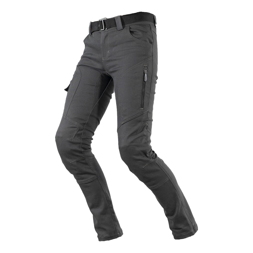 Pantalone LS2 STRAIGHT muške crno sive 4XL