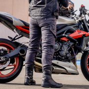 Pantalone LS2 STRAIGHT muške crno sive 4XL