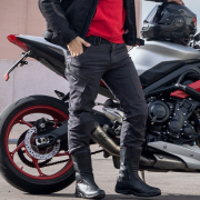 Pantalone LS2 STRAIGHT muške crno sive 4XL