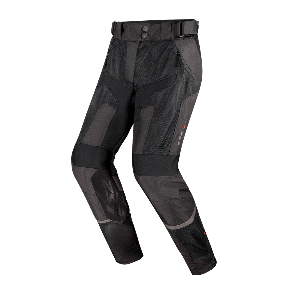 Pantalone LS2 COMO AIR muške crno tamno sive 4XL
