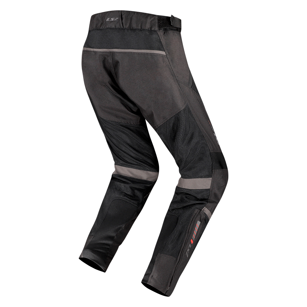 Pantalone LS2 COMO AIR muške crno tamno sive 4XL