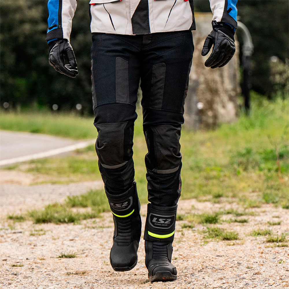 Pantalone LS2 COMO AIR muške crno tamno sive M