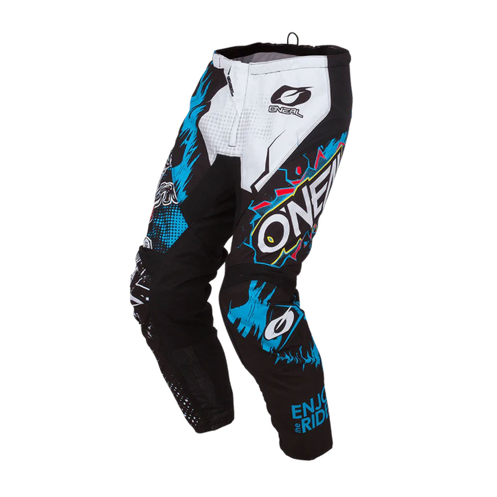 Pantalone Motocross ONEAL ELEMENT VILLAIN bele dečije 28 (170-176)
