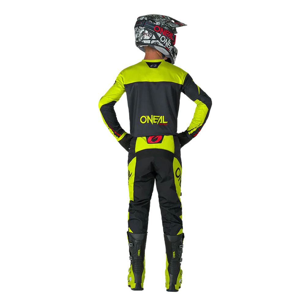Pantalone Motocross ONEAL ELEMENT RACEWEAR crno žute 34/50