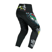 Pantalone Motocross ONEAL ELEMENT RANCID crno žute dečije 152/164