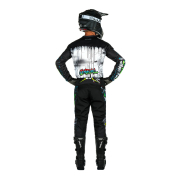 Pantalone Motocross ONEAL ELEMENT RANCID crno žute dečije 152/164