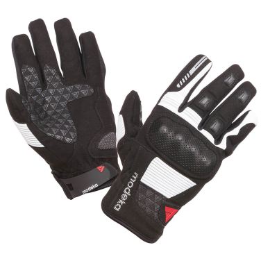 Rukavice FUEGO kratke crno svetlo sive 12 3XL MODEKA