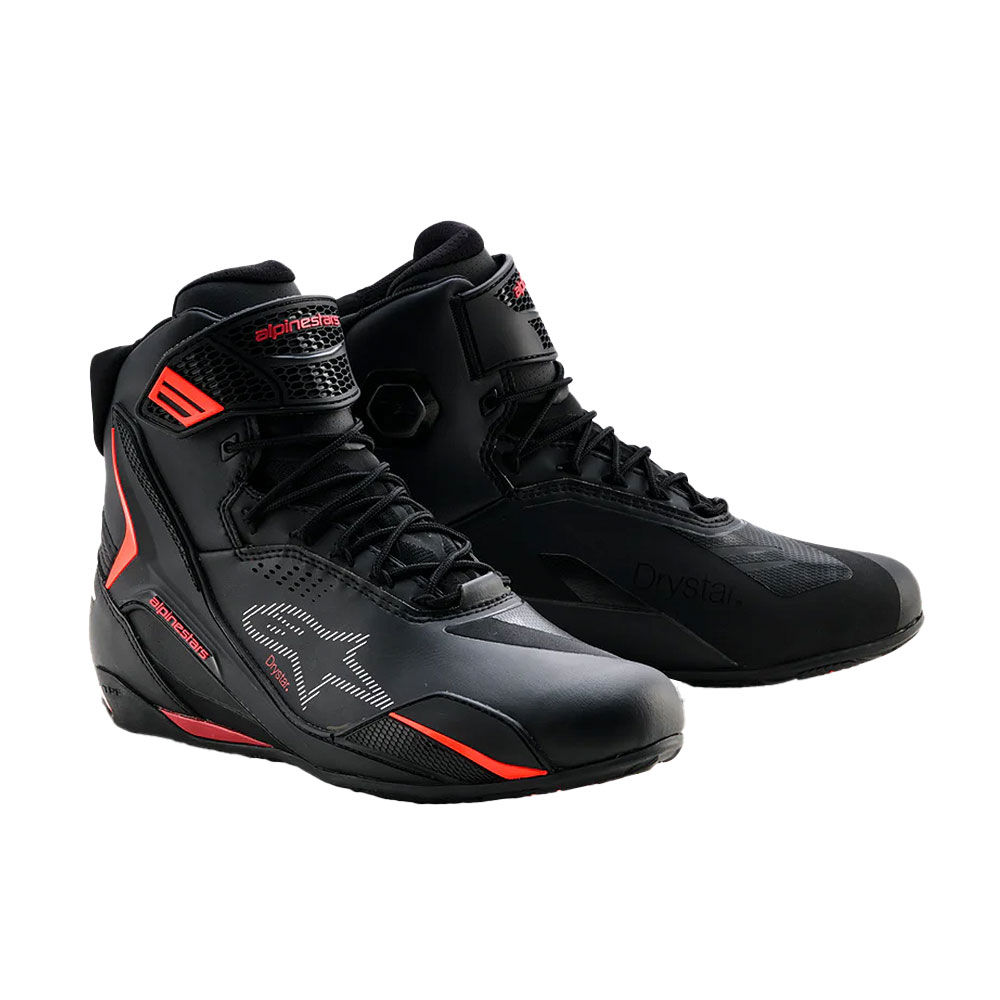 Patike ALPINESTARS FASTER 4 DRYSTAR crno crvene 45