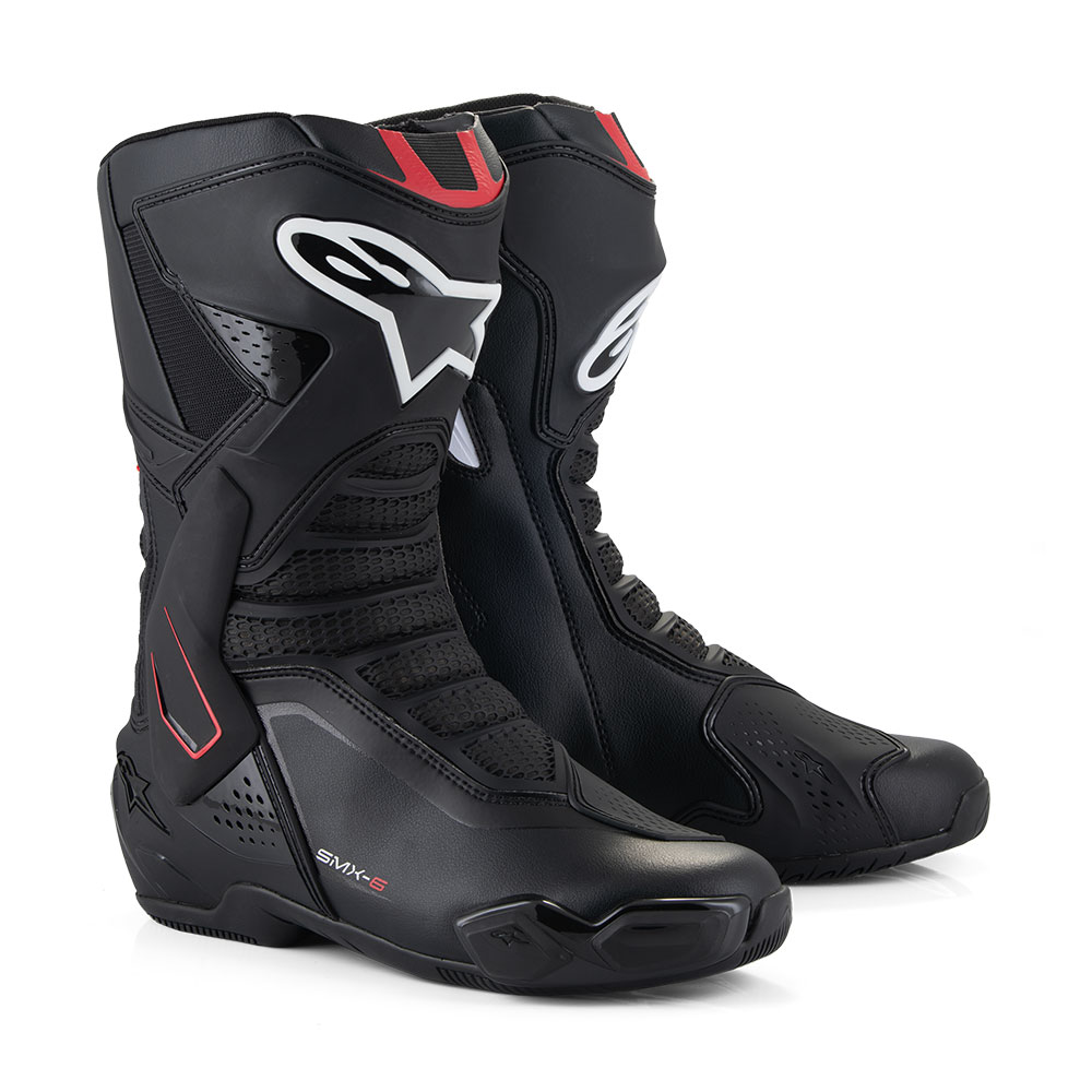 Čizme ALPINESTARS SMX-6 V3 crno crvene 47