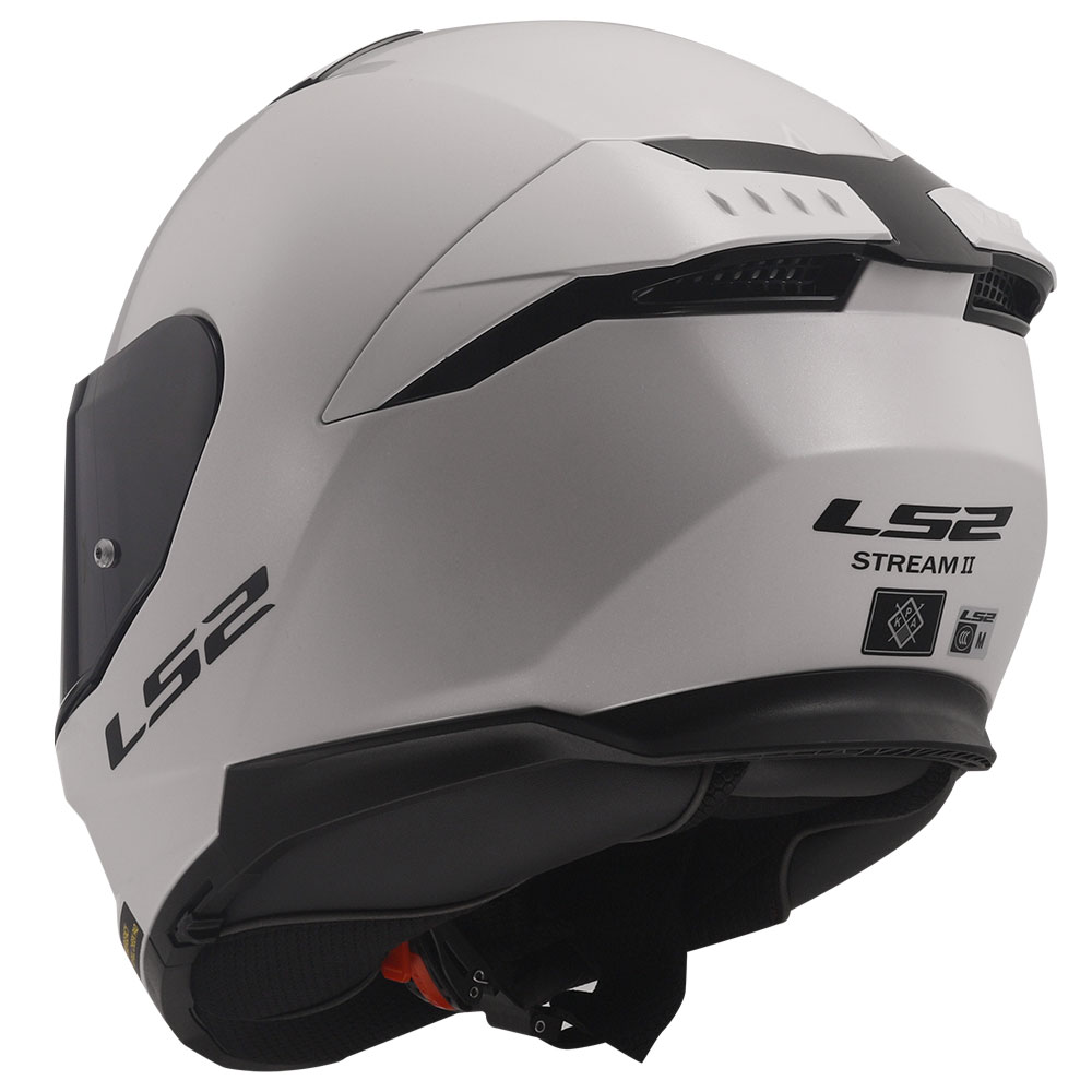 Kaciga LS2 Full Face FF808 STREAM II sa naočarima bela S