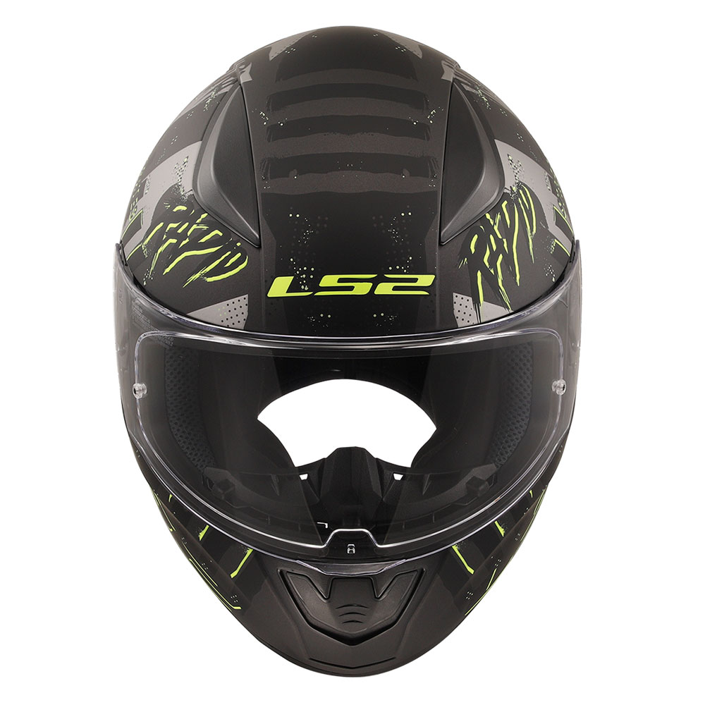Kaciga LS2 Full Face FF353 RAPID II PIRATES mat titanium XXL
