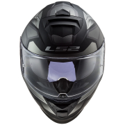 Kaciga LS2 Full Face FF800 STORM II FASTER mat titanium sa naočarima