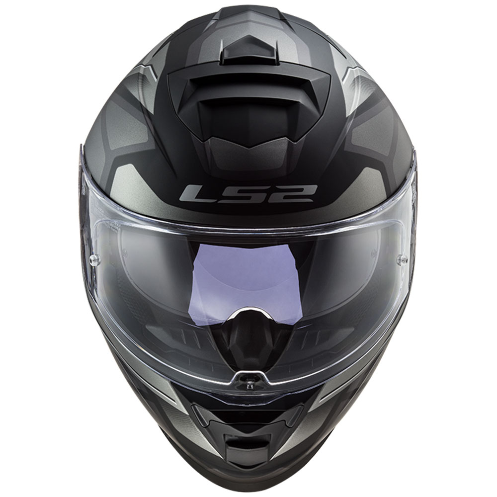 Kaciga LS2 Full Face FF800 STORM II FASTER mat titanium sa naočarima