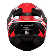 Kaciga LS2 Full Face FF811 VECTOR II BUNDRI crno crvena L