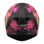 Kaciga LS2 Full Face FF820 RAPID III POPIES II crno roza S