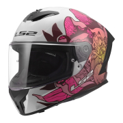 Kaciga LS2 Full Face FF820 RAPID III POPPIES II belo roza XS