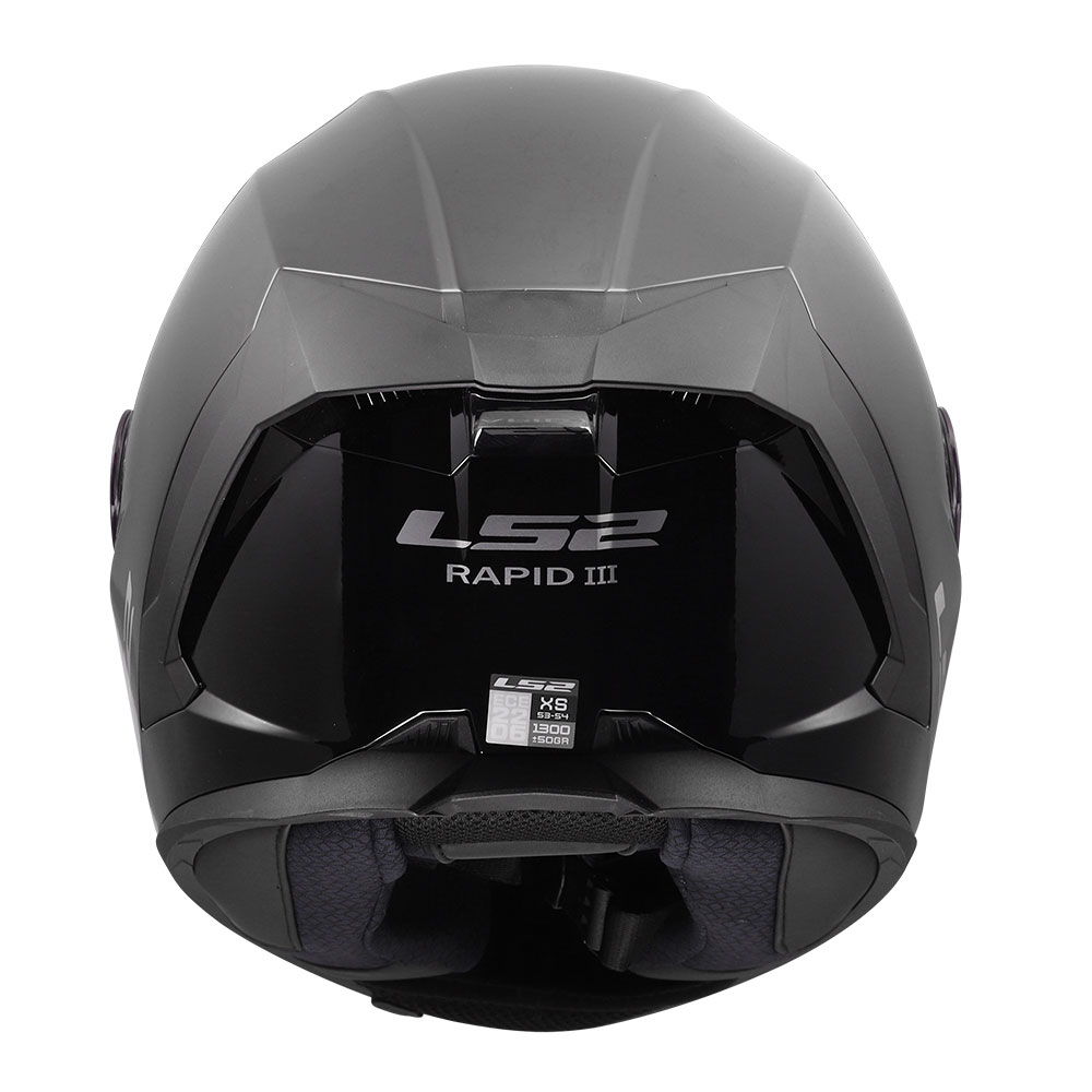 Kaciga LS2 Full Face FF820 RAPID III SOLID sjajno crna L