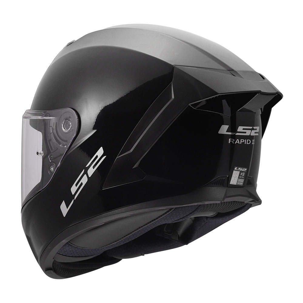 Kaciga LS2 Full Face FF820 RAPID III SOLID sjajno crna L