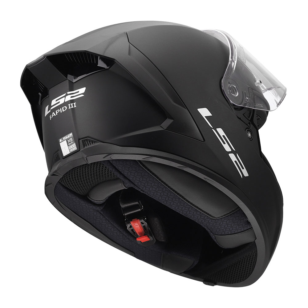 Kaciga LS2 Full Face FF820 RAPID III mat crna XXL