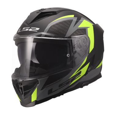 Kaciga LS2 Full Face FF818 STORM III DYNAMO crno žuta XL