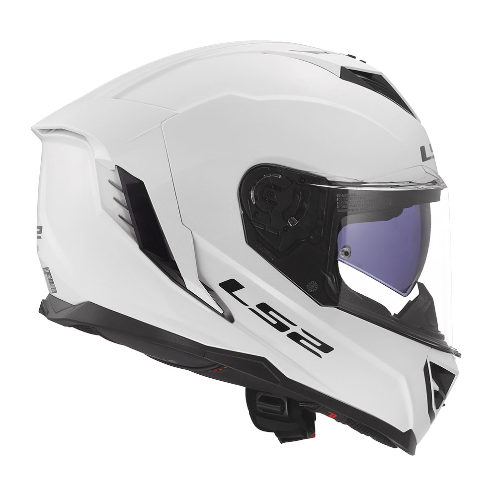 Kaciga LS2 Full Face FF818 STORM III SOLID bela L