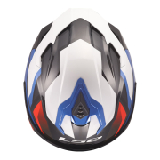 Kaciga LS2 Full Face FF817 CHALLENGER II VIPER belo plavo crvena XL