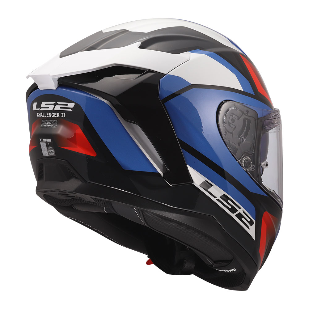 Kaciga LS2 Full Face FF817 CHALLENGER II VIPER belo plavo crvena XL