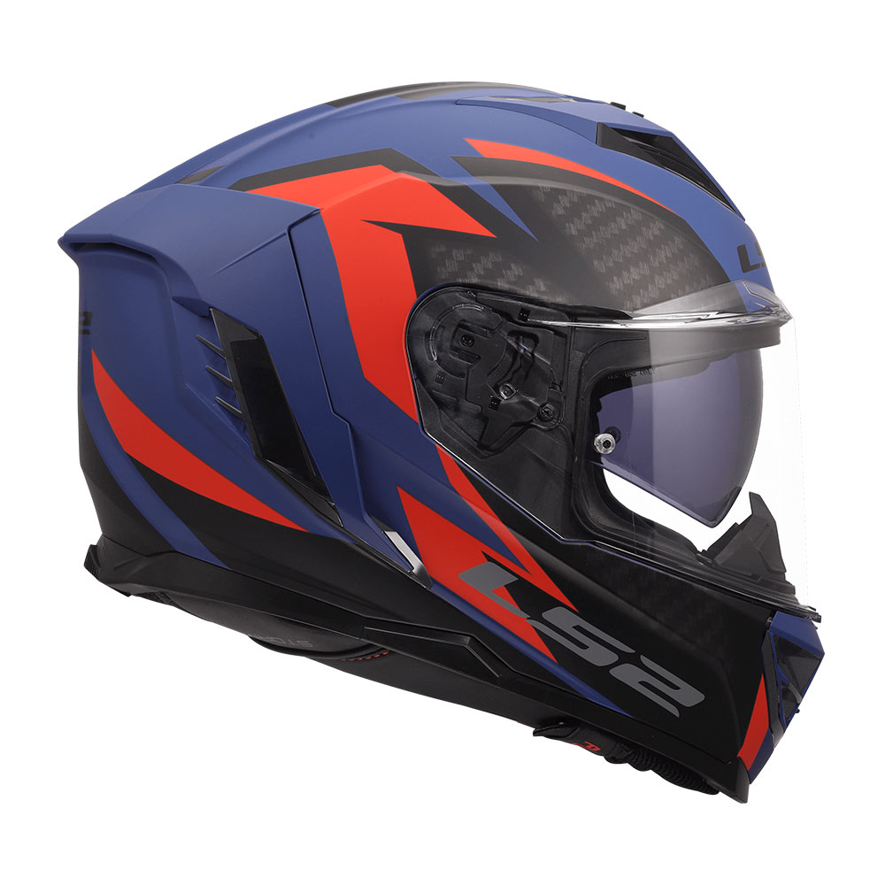 Kaciga LS2 Full Face FF818 STORM III DYNAMO plavo crvena XL