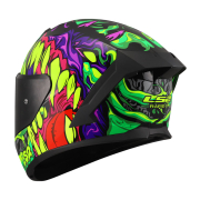 Kaciga LS2 Full Face FF820 RAPID III LYCANT ljubičasto zelena M