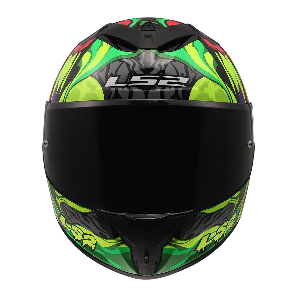 Kaciga LS2 Full Face FF820 RAPID III LYCANT ljubičasto zelena S