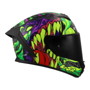 Kaciga LS2 Full Face FF820 RAPID III LYCANT ljubičasto zelena S
