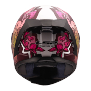 Kaciga LS2 Full Face FF820 RAPID III POPPIES II belo roza S