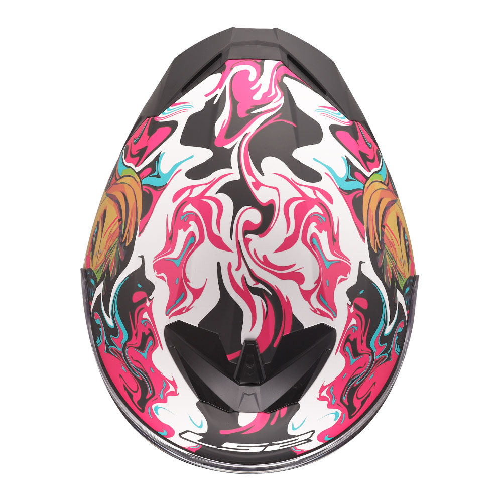 Kaciga LS2 Full Face FF820 RAPID III CYBERG ljubičasta M