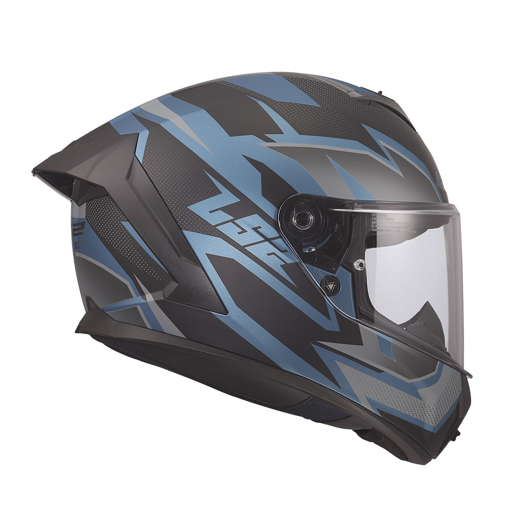 Kaciga LS2 Full Face FF820 RAPID III XTREM crno plava XL