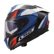 Kaciga LS2 Full Face FF817 CHALLENGER II VIPER belo plavo crvena XXL