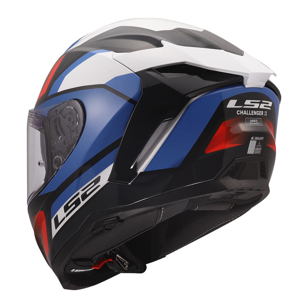 Kaciga LS2 Full Face FF817 CHALLENGER II VIPER belo plavo crvena XXL