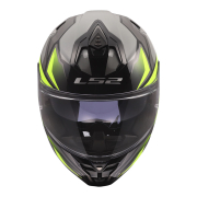 Kaciga LS2 Full Face FF817 CHALLENGER II VIPER sivo žuta M