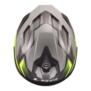 Kaciga LS2 Full Face FF817 CHALLENGER II VIPER sivo žuta M