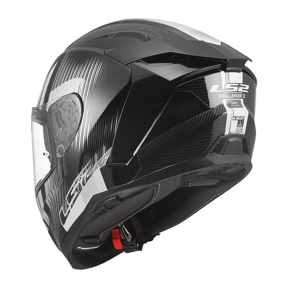 Kaciga LS2 Full Face FF817 CHALLENGER II NITRO crno siva XL