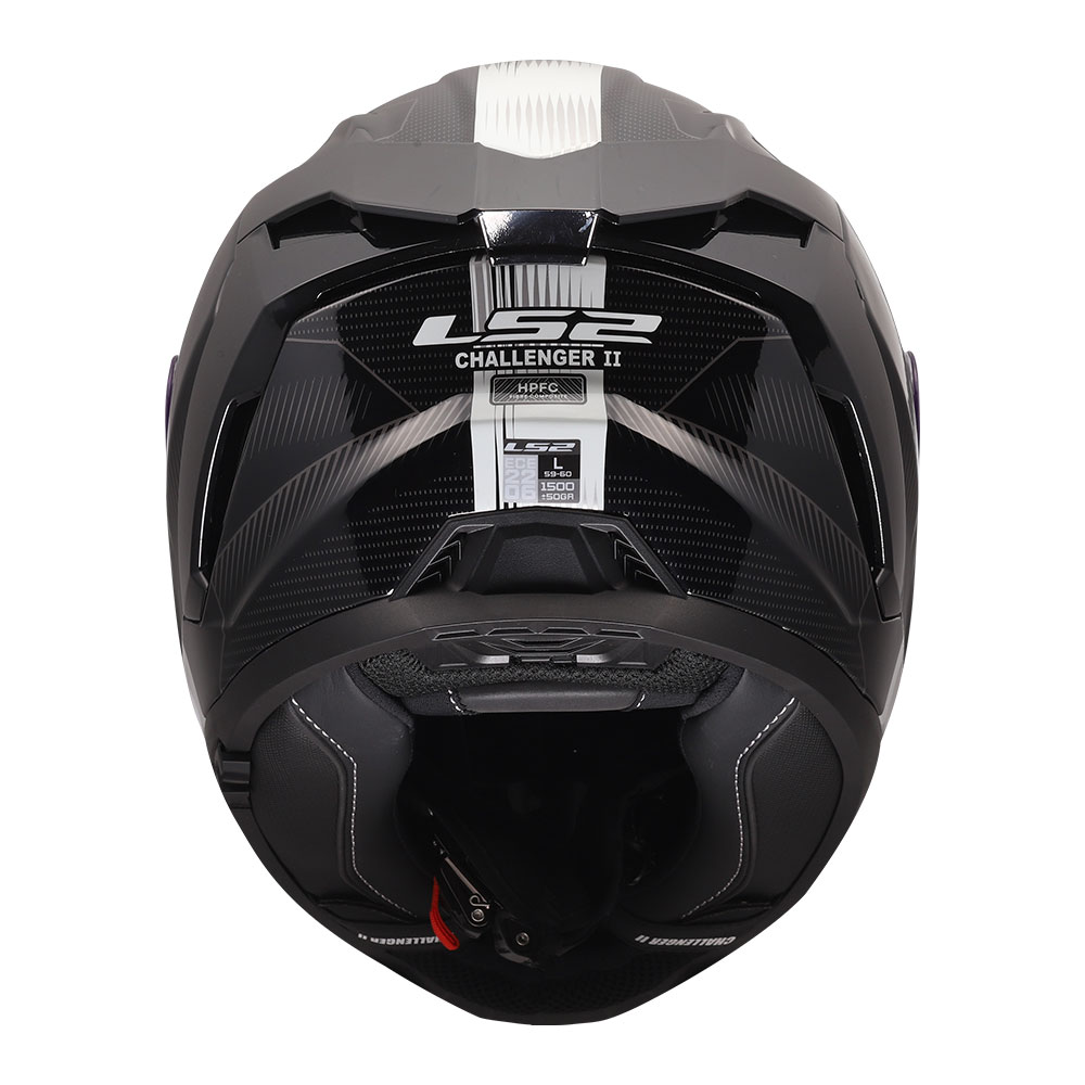 Kaciga LS2 Full Face FF817 CHALLENGER II NITRO crno siva XL