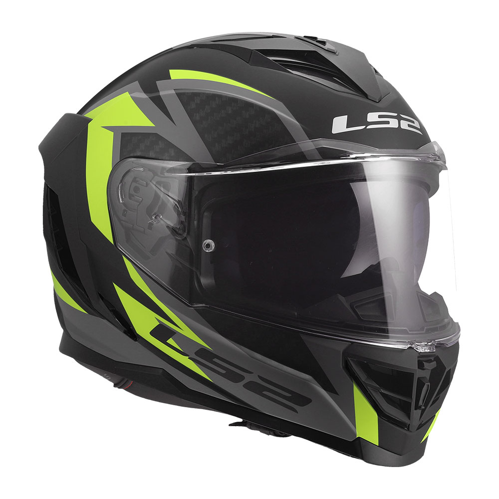 Kaciga LS2 Full Face FF818 STORM III DYNAMO crno žuta L