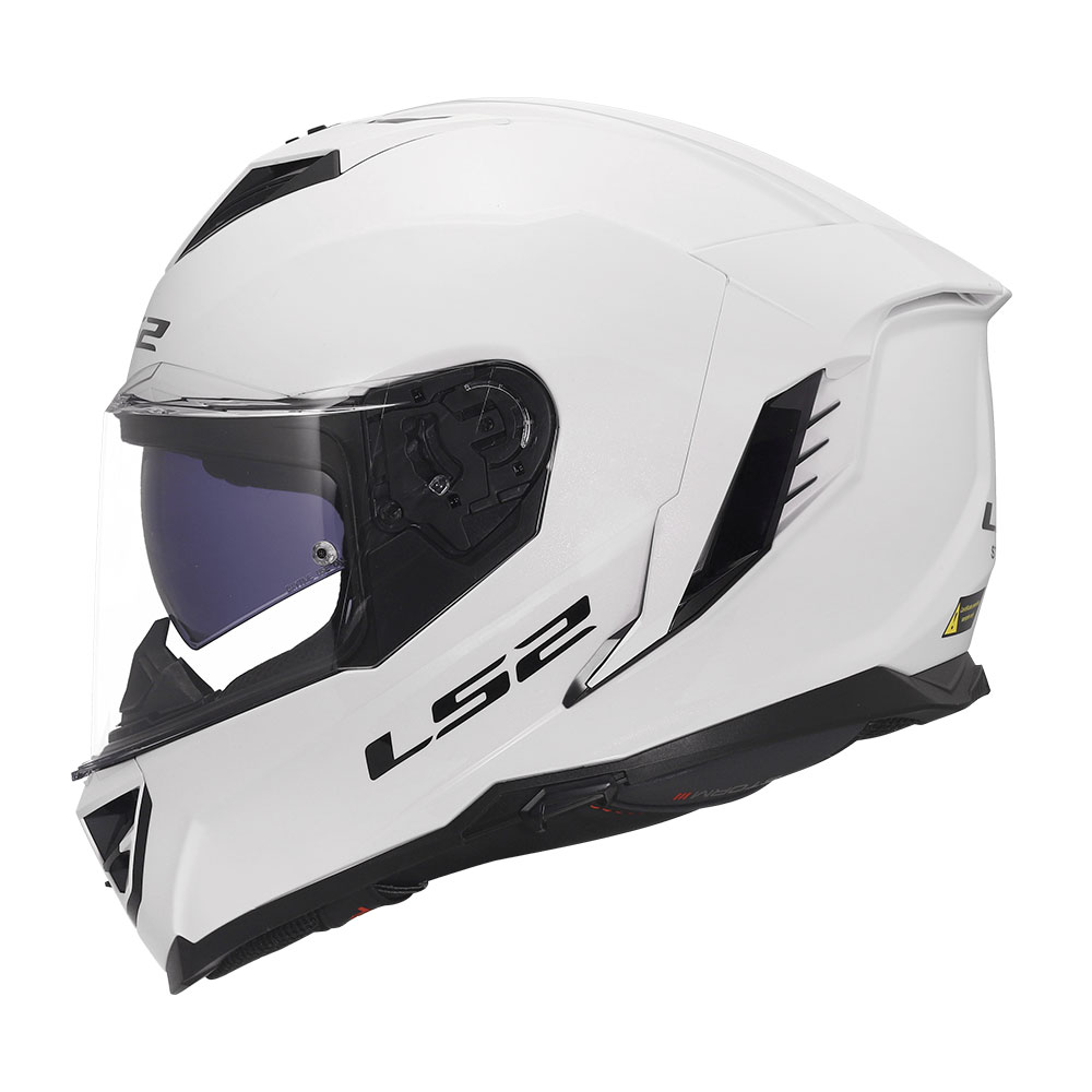 Kaciga LS2 Full Face FF818 STORM III SOLID bela XL