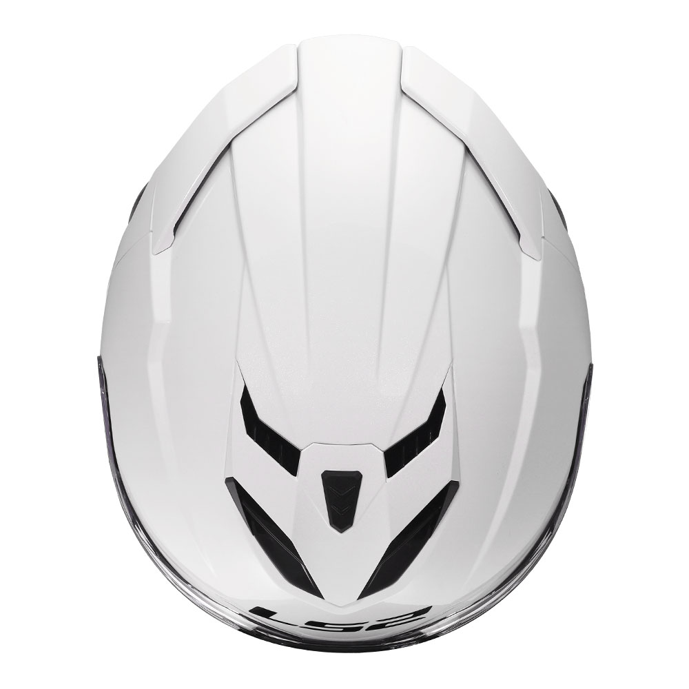 Kaciga LS2 Full Face FF818 STORM III SOLID bela XL