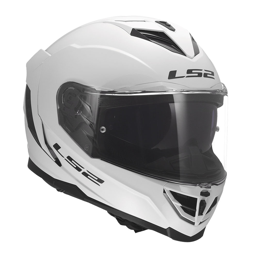 Kaciga LS2 Full Face FF818 STORM III SOLID bela XXL