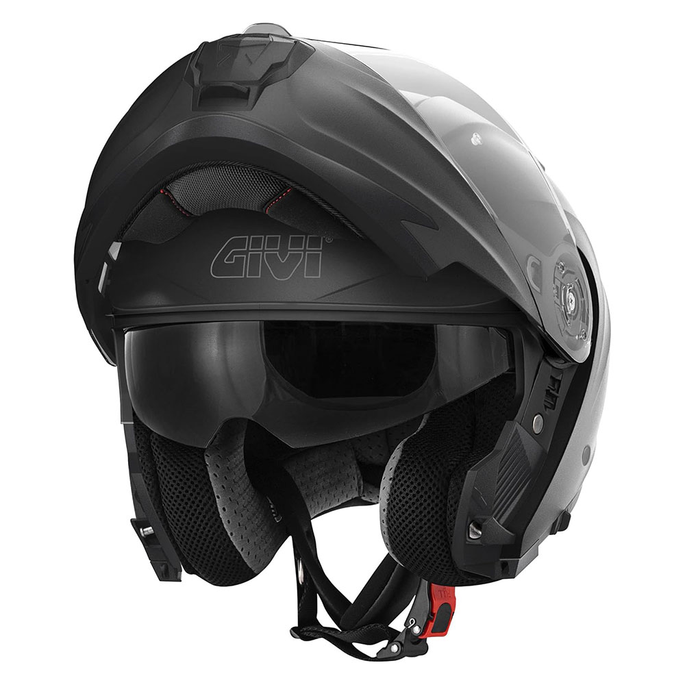 Kaciga GIVI Flip Up X27 mat crna sa naočarima L