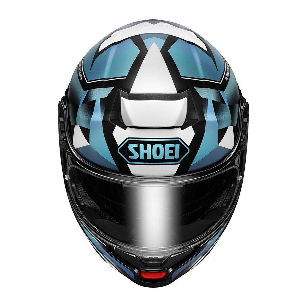 Kaciga SHOEI Flip Up NEOTEC3 FRAGMENTS TC-2 sa naočarima L