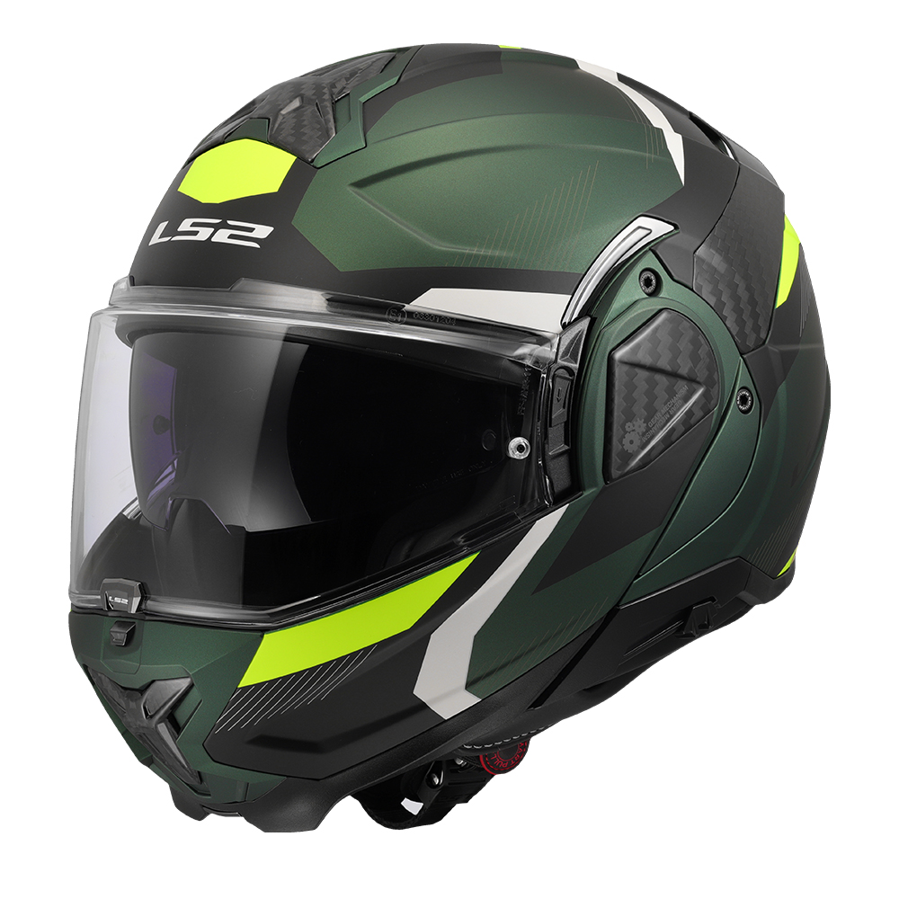 Kaciga LS2 Flip Up FF910 ADVANT II TRIPLE OLIVE