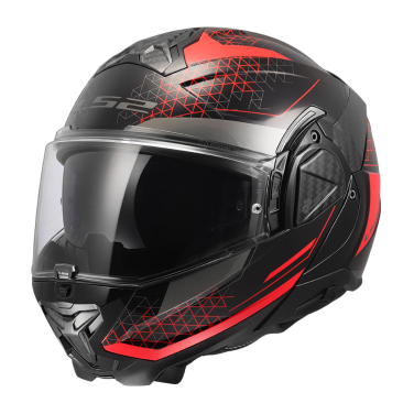 Kaciga LS2 Flip Up FF910 ADVANT II ASTRAL crvena L